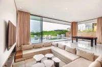 Modern villa with heated pool