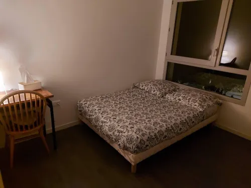 Apparently T3 or 2 bedrooms and a living room