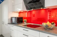 5 star apartment for 6 persons, ground floor with fenced garden