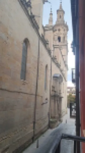 The Balcony of Caballerías. Logroño Historic Center.