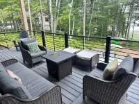 Luxury northwoods lakeside getaway perfect for groups