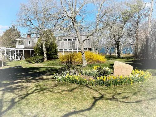 Beautiful spacious beach house located on a private beach surrounded by nature.