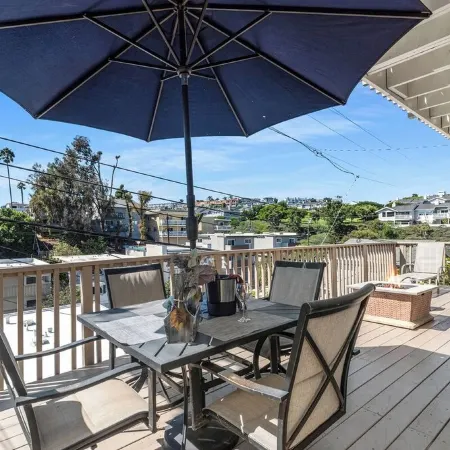 Lantern District Condo. Huge Private View Deck. All on One Level. Walk to Harbor