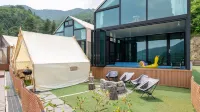 Gapyeong Manwol Aegyeon Pool Glamping Hotels near Cheongpyeong Station