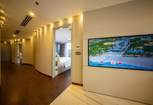 리조트 객실 내부