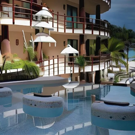 El Taj Oceanfront and Beachside Condo Hotel