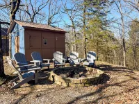 Cozy Wister Ridge A-Frame Lake Cabin • Sleeps 6 • Mins to Wister Lake!