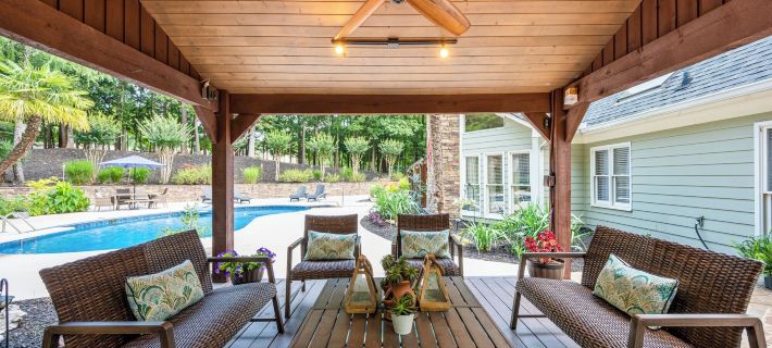 Poolside Farm Serenity Group Perfect, Cozy Gazebo Hotels in Bartow County