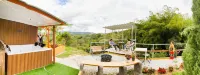 Nomad Nest near Guatapé Jacuzzi Turkish WiFi-full - Mountain view
