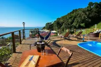 Chalé com Jacuzzi e Vista Mar - PLH007 - Hot Tub