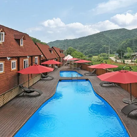 Wonju the Finland Pension Отели рядом с достопримечательностью «Поле для гольфа Oak Valley Resort»