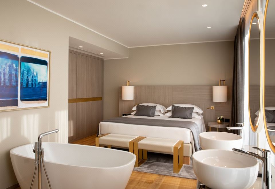 로사 그랜드 밀라노 스타호텔 콜레지오네 로비 이미지