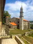 Monasterio y Pensión de Moraime - parking