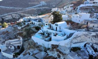 White Curves Santorini