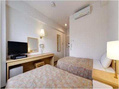 ツインルーム(禁煙) HOTEL AZ 北九州新門司港店の写真