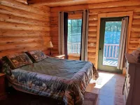 Beautiful log home along the St. Joe River in North Idaho