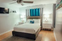 Kick back and relax in this calm, stylish space