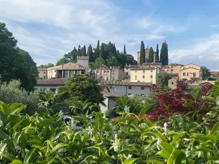 The room in the ancient village