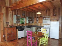 Balsam Mountain Cabin with waterfalls and a great year round view