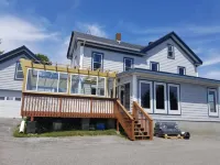 Come enjoy oceanview in a lobsterfishing community at our  Moosabec Reach home.