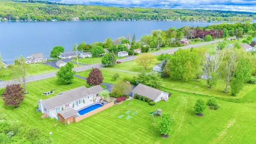 Relaxing Lakeview Retreat! Pool, Hot Tub, Firepit, Gameroom Perfect for Groups,