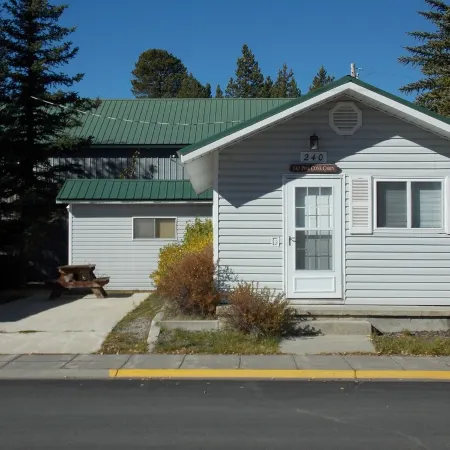 The Pinecone Cabin is a small cozy cabin in the heart of West Yellowstone, MT.