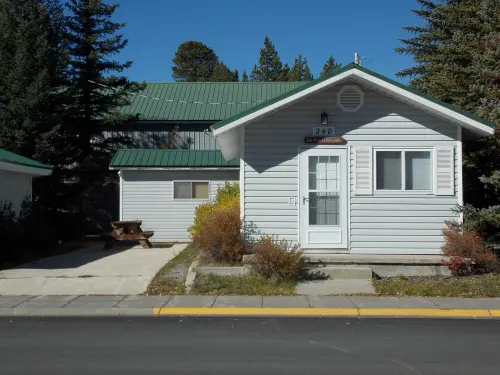 The Pinecone Cabin is a small cozy cabin in the heart of West Yellowstone, MT.