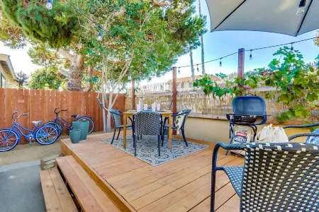 Boho Chic Family-Friendly Retreat! Walk to Beach! Отели рядом с достопримечательностью «Сан Онофр Стейт Бич»