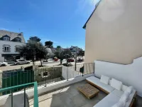 Léclat-6p-centre-ville-terrasse -parking-wifi