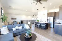 Gorgeous Desert Loft in Southern Utah with views, pool, hot tub and firepits.