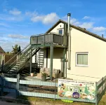 Modern holiday apartment with balcony and garden Traischbachstadion 주변 호텔