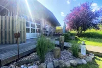 100 square meter apartment with two sleeping areas, terrace, kitchen, bathroom and sauna! Hotels in der Nähe von Circus Putbus