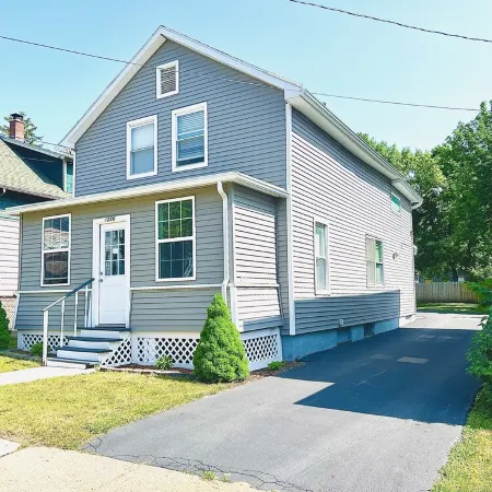 Modern two story home
