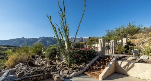 Catalina Foothills private escape with views, pool, and spa
