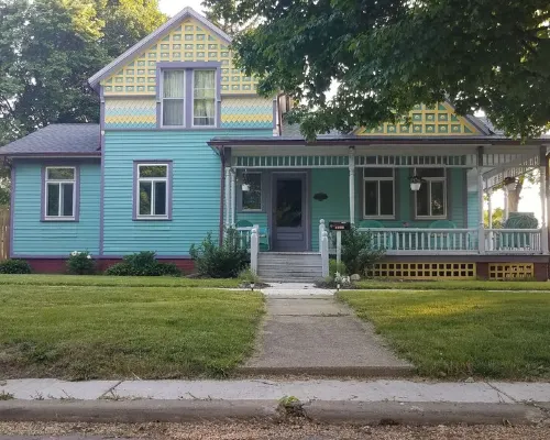 Restored 1870 Victorian Home in Historic LaPorte, IN all for you.. Hotels in La Porte