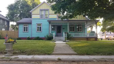 Restored 1870 Victorian Home in Historic LaPorte, IN all for you..