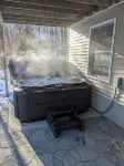 Okemo mountain house with private hot tub