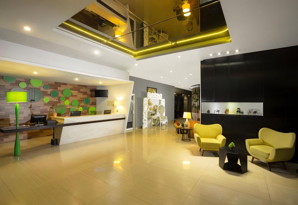 페손나 호텔의 깔끔한 로비