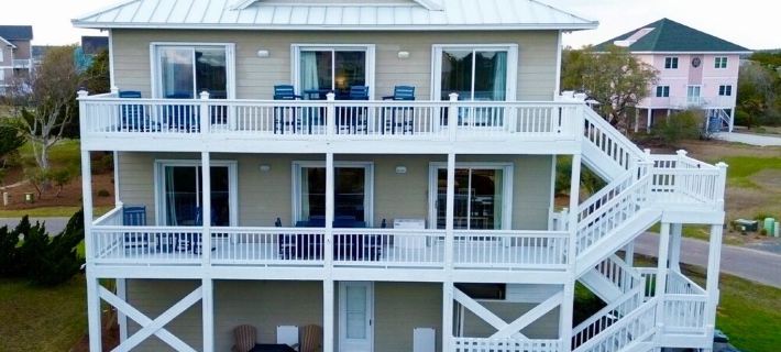 4Br3BA House at S. Topsail Private Beach, Pool & Dock Access. June 5-11 Discount Отели в г. Пендер