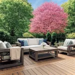 New Deck!  Private 1 Acre Family Friendly Home - Heated Pool, Home Office & Gym