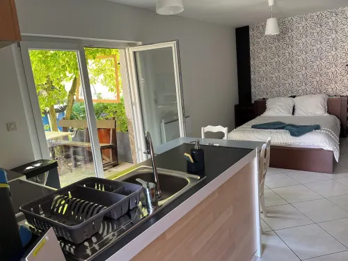 Studio de Vacances Indépendant , Calme Dans Petit Village Hotel a Merxheim