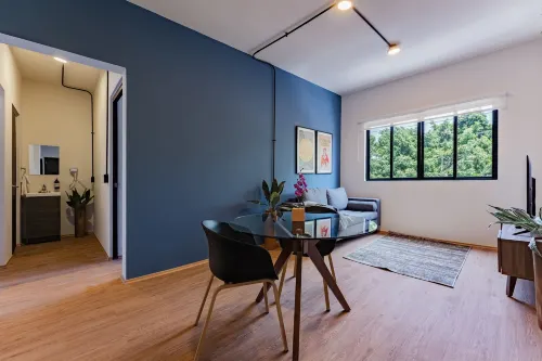 Mariano Escobedo Apartments by VH - Parvekkeita