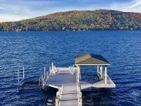 Romantic Cabin on-The-Water-w/Breathtaking Views-Bch Fire Pit! - 2 Wks Aval: Aug Hotels in Wayne