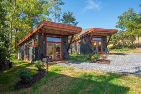 Cozy Cabin with Gas Fireplace and Modern Amenities - Charming Retreat