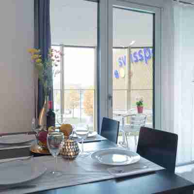 Hitrental Allmend Comfort Apartments Dining/Meeting Rooms