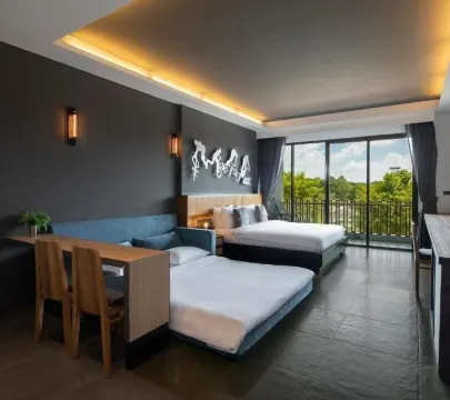 ห้องสำหรับครอบครัว(เตียงใหญ่)