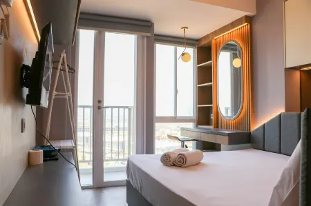 Studio (No Kitchen) with Sea View Tokyo Riverside Pik 2 Apartment