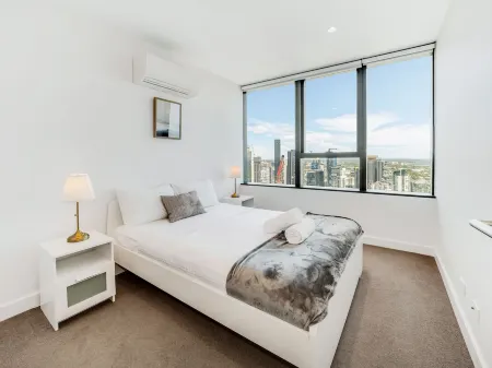 Pars Apartments - Melbourne Quarter- Unique View of City and Yarra Отели рядом с достопримечательностью «Victoria Police Museum»