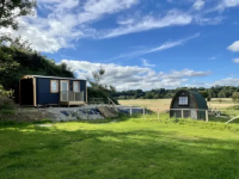 1 Bed Shepherds Hut-Sleeps 2-Free Parking-Mtn View オーマのホテル