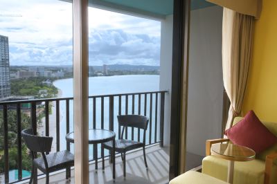 ホテルからの眺望 グアム リーフ ホテルの写真